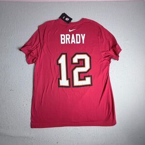 NWT Tom Brady Tampa Bay Buccaneers Nike T Shirt 2XL Football NFL Retired NEW